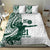 Polynesian Hawaii Volleyball Custom Bedding Set Kakau with Sport Style