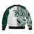 Polynesian Hawaii Volleyball Custom Bomber Jacket Kakau with Sport Style