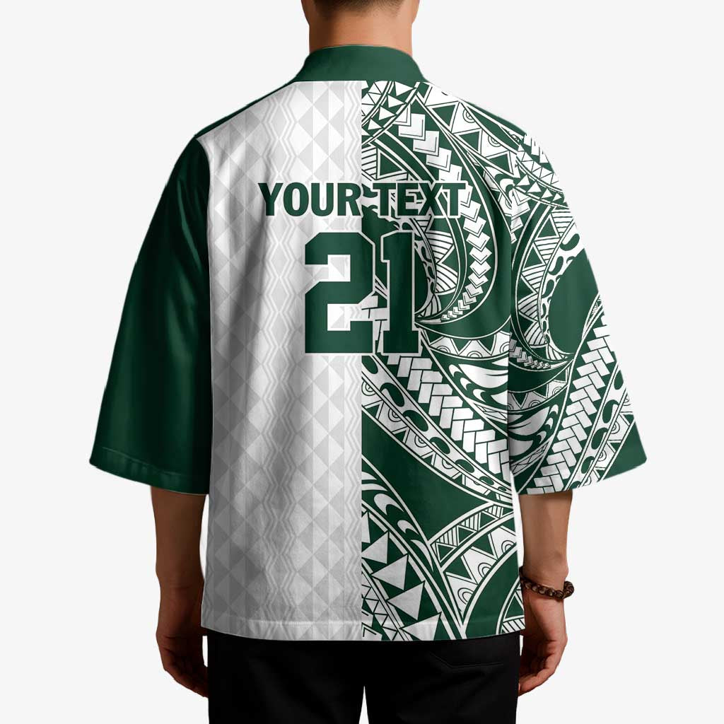 Polynesian Hawaii Volleyball Custom Kimono Kakau with Sport Style - Polynesian Pride