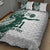 Polynesian Hawaii Volleyball Custom Quilt Bed Set Kakau with Sport Style