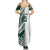 Polynesian Hawaii Volleyball Custom Summer Maxi Dress Kakau with Sport Style