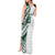 Polynesian Hawaii Volleyball Custom Tank Maxi Dress Kakau with Sport Style