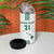 Polynesian Hawaii Volleyball Custom 4 in 1 Can Cooler Tumbler White Kakau with Map Motif