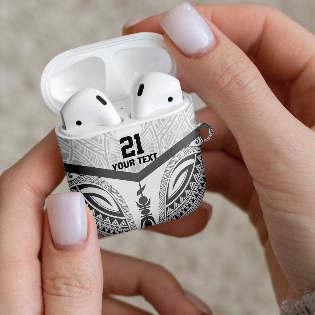 New Caledonia Football Custom AirPods Case Go Champions Les Cagous - Polynesian Pride