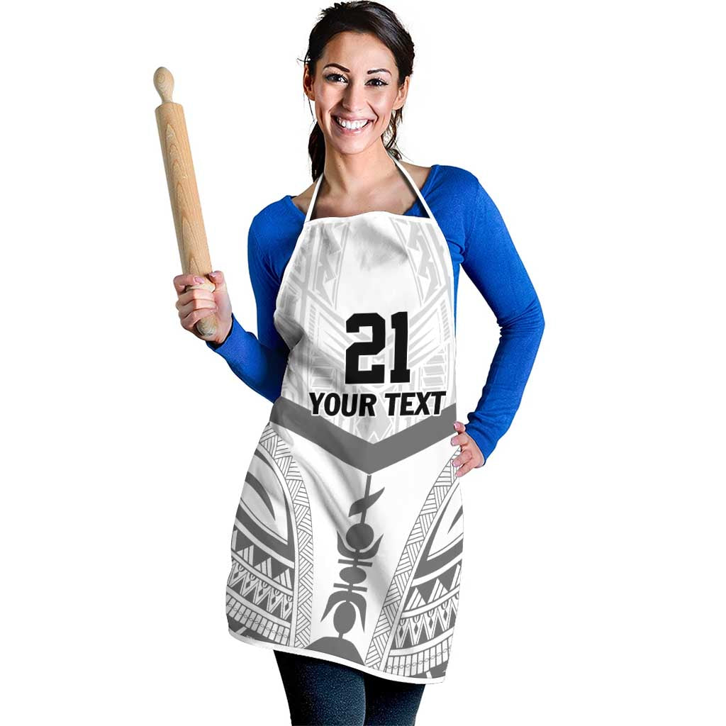New Caledonia Football Custom Apron Go Champions Les Cagous - Polynesian Pride