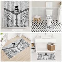 New Caledonia Football Custom Bathroom Set Go Champions Les Cagous - Polynesian Pride