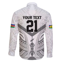 New Caledonia Football Custom Family Matching Tank Maxi Dress and Hawaiian Shirt Go Champions Les Cagous