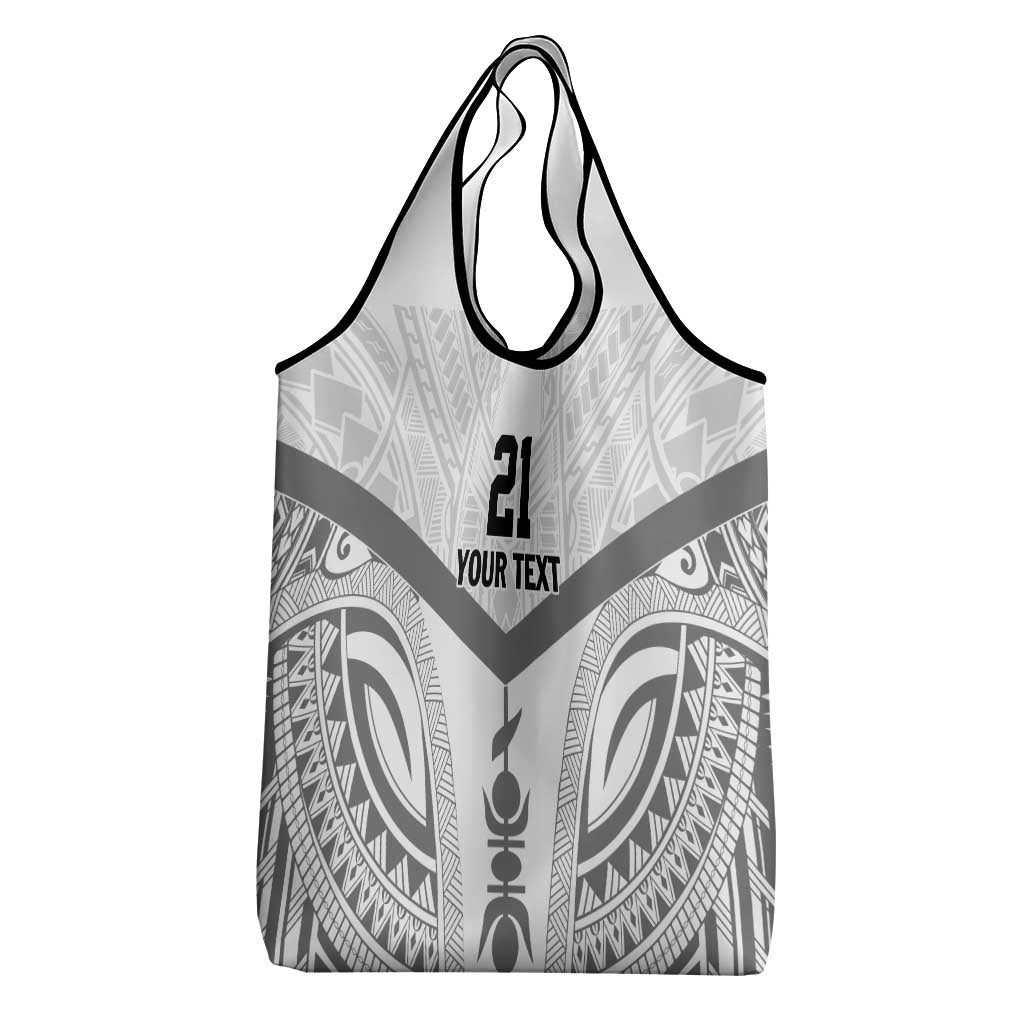New Caledonia Football Custom Grocery Bag Go Champions Les Cagous