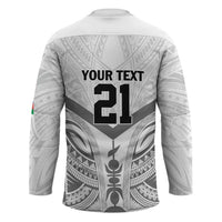 New Caledonia Football Custom Hockey Jersey Go Champions Les Cagous - Polynesian Pride