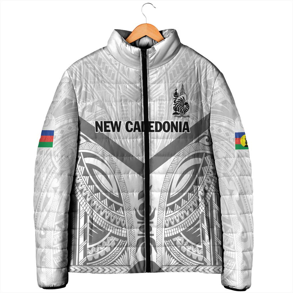 New Caledonia Football Custom Padded Jacket Go Champions Les Cagous - Polynesian Pride