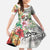 Skeleton Love for Valentine’s Day Family Matching Mermaid Dress and Hawaiian Shirt Polynesian Tribal Love Forever