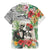 Skeleton Love for Valentine’s Day Family Matching Mermaid Dress and Hawaiian Shirt Polynesian Tribal Love Forever