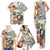 Skeleton Love for Valentine’s Day Family Matching Tank Maxi Dress and Hawaiian Shirt Polynesian Tribal Love Forever