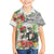 Skeleton Love for Valentine’s Day Family Matching Tank Maxi Dress and Hawaiian Shirt Polynesian Tribal Love Forever