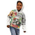 Skeleton Love for Valentine’s Day Kid Hoodie Polynesian Tribal Love Forever