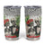 Skeleton Love for Valentine’s Day Tumbler Cup Polynesian Tribal Love Forever