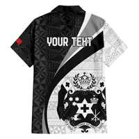 Personalised Tonga Emancipation Day Family Matching Long Sleeve Bodycon Dress and Hawaiian Shirt Since 1970 Ngatu Tribal Pattern LT9 - Polynesian Pride