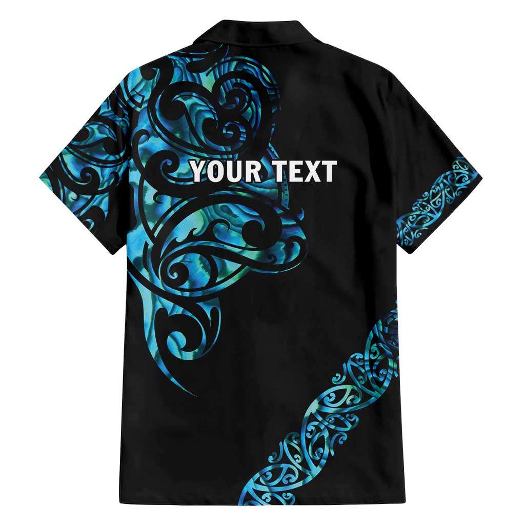 All Black Maori Tribal Tattoo Personalised Family Matching Tank Maxi Dress and Hawaiian Shirt Polynesian Style