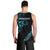 All Black Maori Tribal Tattoo Personalised Men Tank Top Polynesian Style