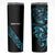 All Black Maori Tribal Tattoo Personalised Skinny Tumbler Polynesian Style