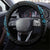 All Black Maori Tribal Tattoo Steering Wheel Cover Polynesian Style
