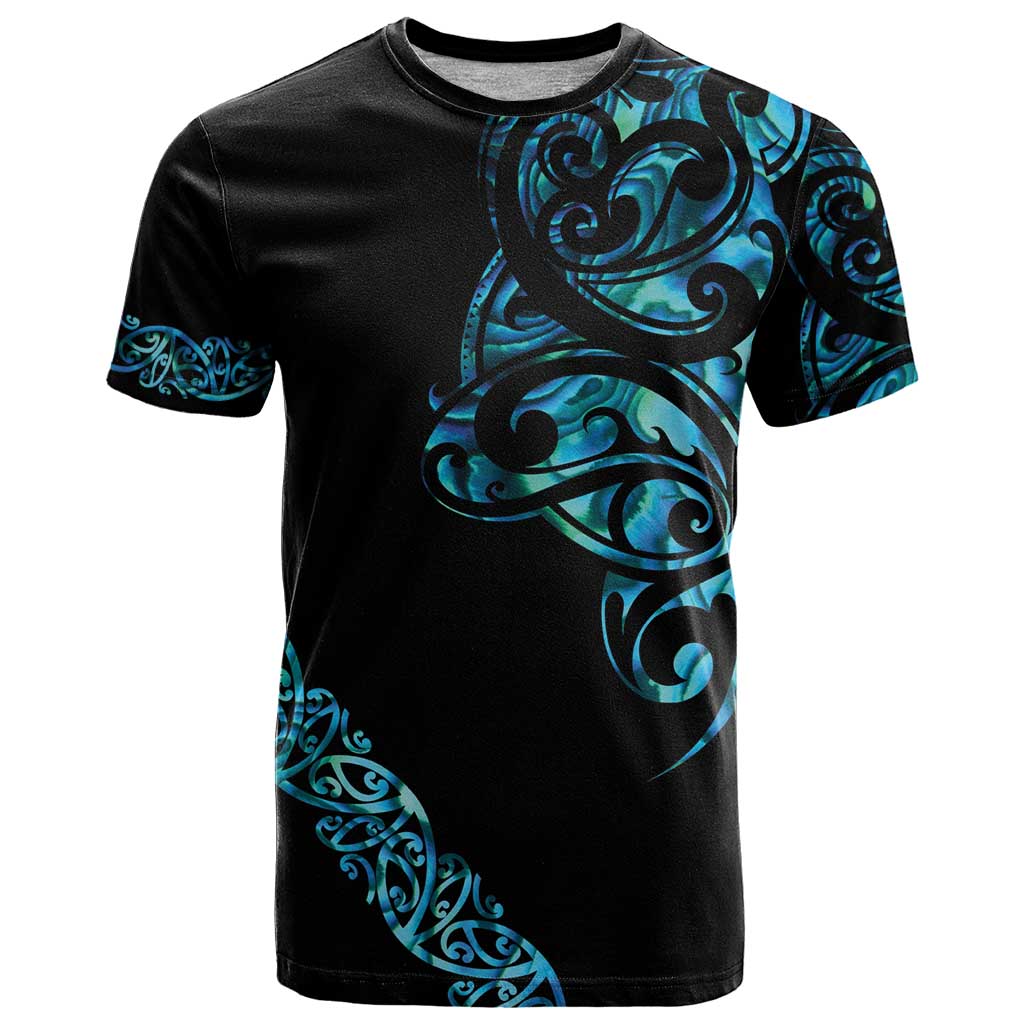 All Black Maori Tribal Tattoo Personalised T Shirt Polynesian Style