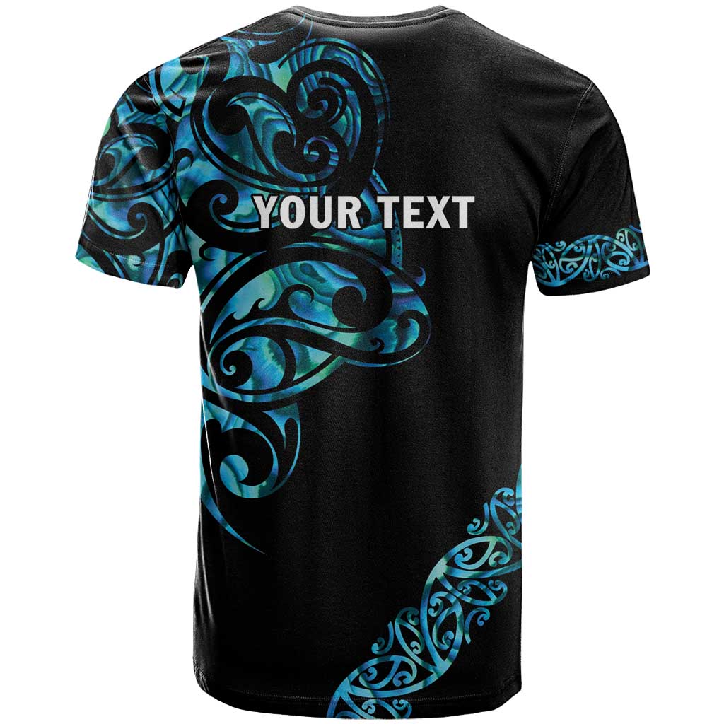 All Black Maori Tribal Tattoo Personalised T Shirt Polynesian Style