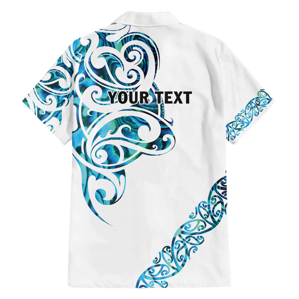 All White Maori Tribal Tattoo Personalised Family Matching Summer Maxi Dress and Hawaiian Shirt Polynesian Style LT9 - Polynesian Pride