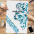 All White Maori Tribal Tattoo Personalised Puzzle Polynesian Style - Polynesian Pride