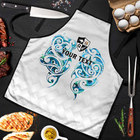 Queensland Maori Kiwi Personalised Apron Ma Kakariki Papua Shell Maori Tribal Tattoo - Polynesian Pride