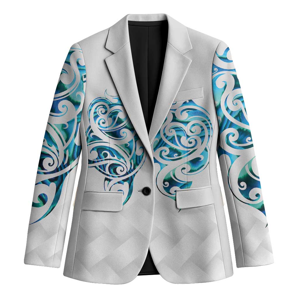 Queensland Maori Kiwi Personalised Blazer Ma Kakariki Papua Shell Maori Tribal Tattoo - Polynesian Pride