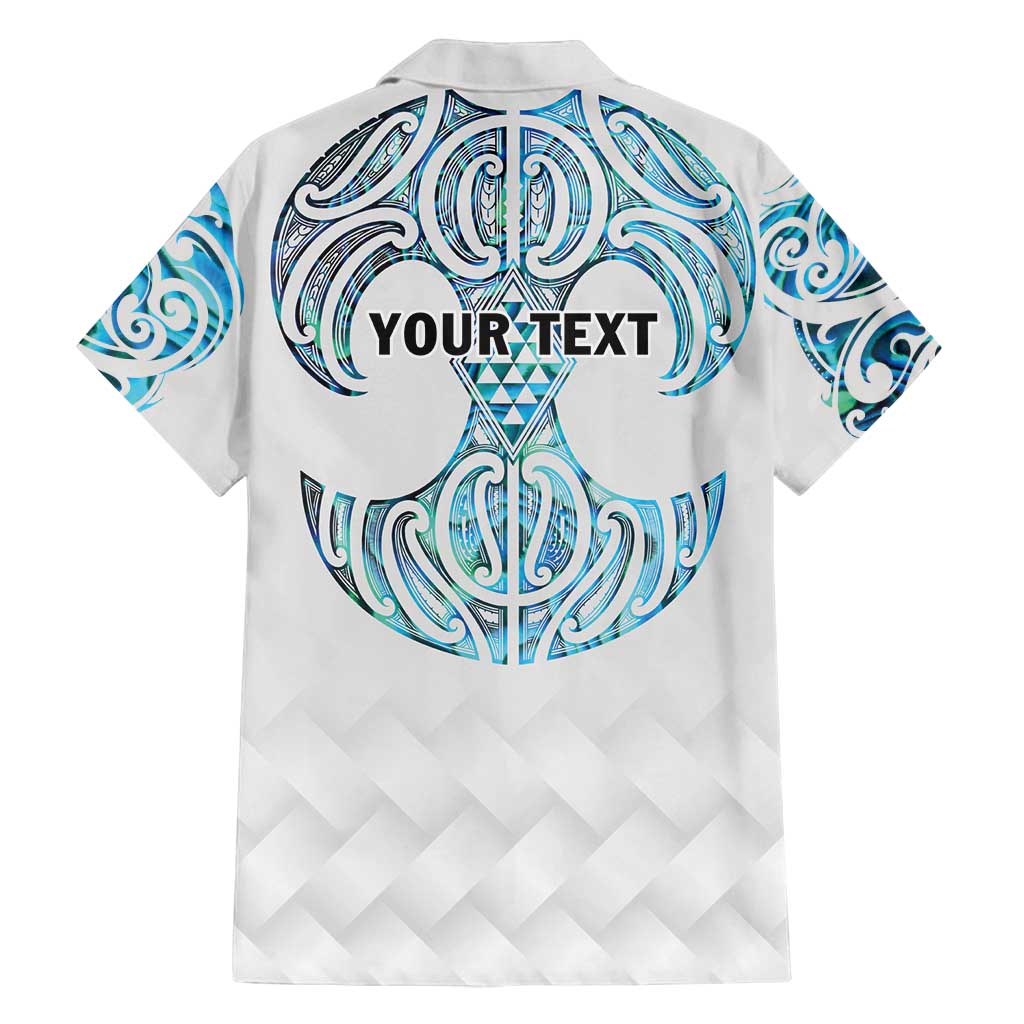 Queensland Maori Kiwi Personalised Family Matching Summer Maxi Dress and Hawaiian Shirt Ma Kakariki Papua Shell Maori Tribal Tattoo LT9 - Polynesian Pride