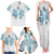 Queensland Maori Kiwi Personalised Family Matching Tank Maxi Dress and Hawaiian Shirt Ma Kakariki Papua Shell Maori Tribal Tattoo