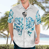 Queensland Maori Kiwi Personalised Hawaiian Shirt Ma Kakariki Papua Shell Maori Tribal Tattoo LT9 - Polynesian Pride