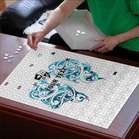 Queensland Maori Kiwi Personalised Puzzle Ma Kakariki Papua Shell Maori Tribal Tattoo - Polynesian Pride