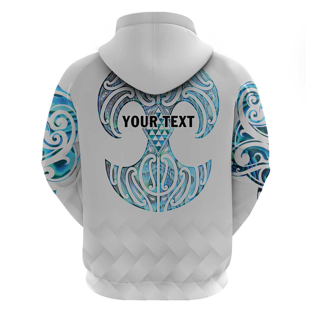 Queensland Maori Kiwi Personalised Zip Hoodie Ma Kakariki Papua Shell Maori Tribal Tattoo LT9 - Polynesian Pride