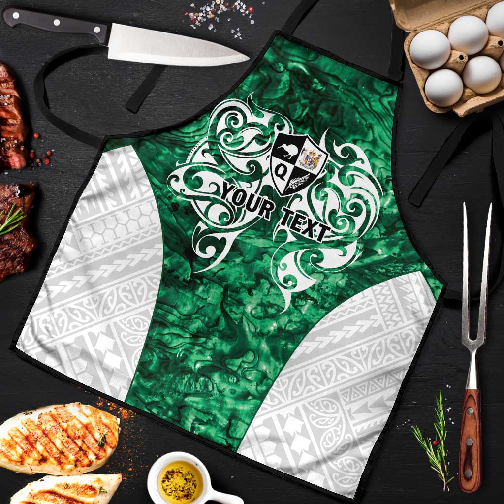 Queensland Maori Kiwi Personalised Apron Kikirangi Papua Shell Maori Tribal Tattoo - Polynesian Pride