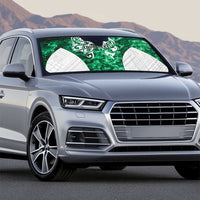 Queensland Maori Kiwi Personalised Auto Sun Shade Kikirangi Papua Shell Maori Tribal Tattoo - Polynesian Pride