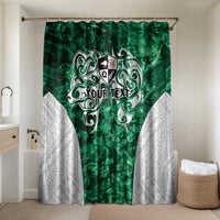 Queensland Maori Kiwi Personalised Bathroom Set Kikirangi Papua Shell Maori Tribal Tattoo - Polynesian Pride