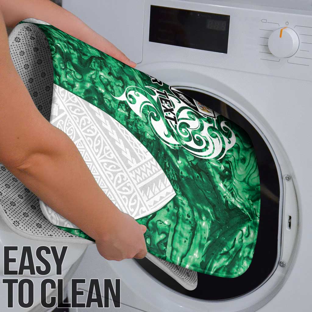 Queensland Maori Kiwi Personalised Bathroom Set Kikirangi Papua Shell Maori Tribal Tattoo - Polynesian Pride