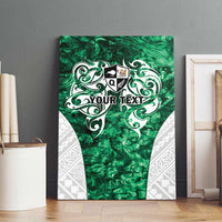 Queensland Maori Kiwi Personalised Canvas Wall Art Kikirangi Papua Shell Maori Tribal Tattoo