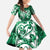 Queensland Maori Kiwi Personalised Family Matching Mermaid Dress and Hawaiian Shirt Kikirangi Papua Shell Maori Tribal Tattoo