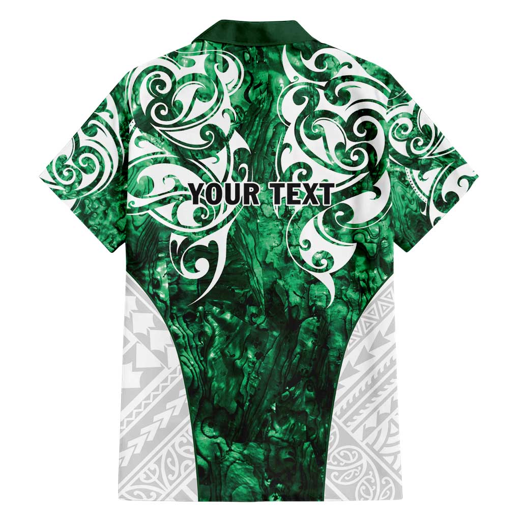 Queensland Maori Kiwi Personalised Family Matching Summer Maxi Dress and Hawaiian Shirt Kikirangi Papua Shell Maori Tribal Tattoo LT9 - Polynesian Pride