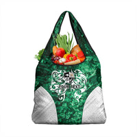 Queensland Maori Kiwi Personalised Grocery Bag Kikirangi Papua Shell Maori Tribal Tattoo