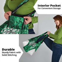 Queensland Maori Kiwi Personalised Grocery Bag Kikirangi Papua Shell Maori Tribal Tattoo