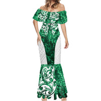 Queensland Maori Kiwi Personalised Mermaid Dress Kikirangi Papua Shell Maori Tribal Tattoo