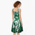 Queensland Maori Kiwi Personalised Midi Dress Kikirangi Papua Shell Maori Tribal Tattoo - Polynesian Pride