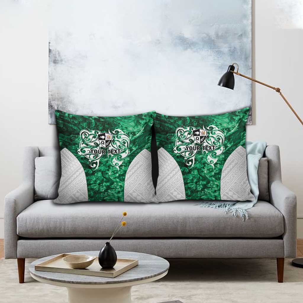 Queensland Maori Kiwi Personalised Pillow Cover Kikirangi Papua Shell Maori Tribal Tattoo - Polynesian Pride