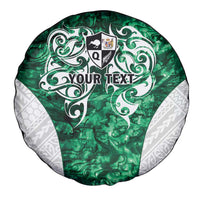 Queensland Maori Kiwi Personalised Spare Tire Cover Kikirangi Papua Shell Maori Tribal Tattoo LT9 - Polynesian Pride