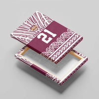 Queensland Maori Nga Hau E Wha Custom Canvas Wall Art Polynesian Maori Tribal Pattern